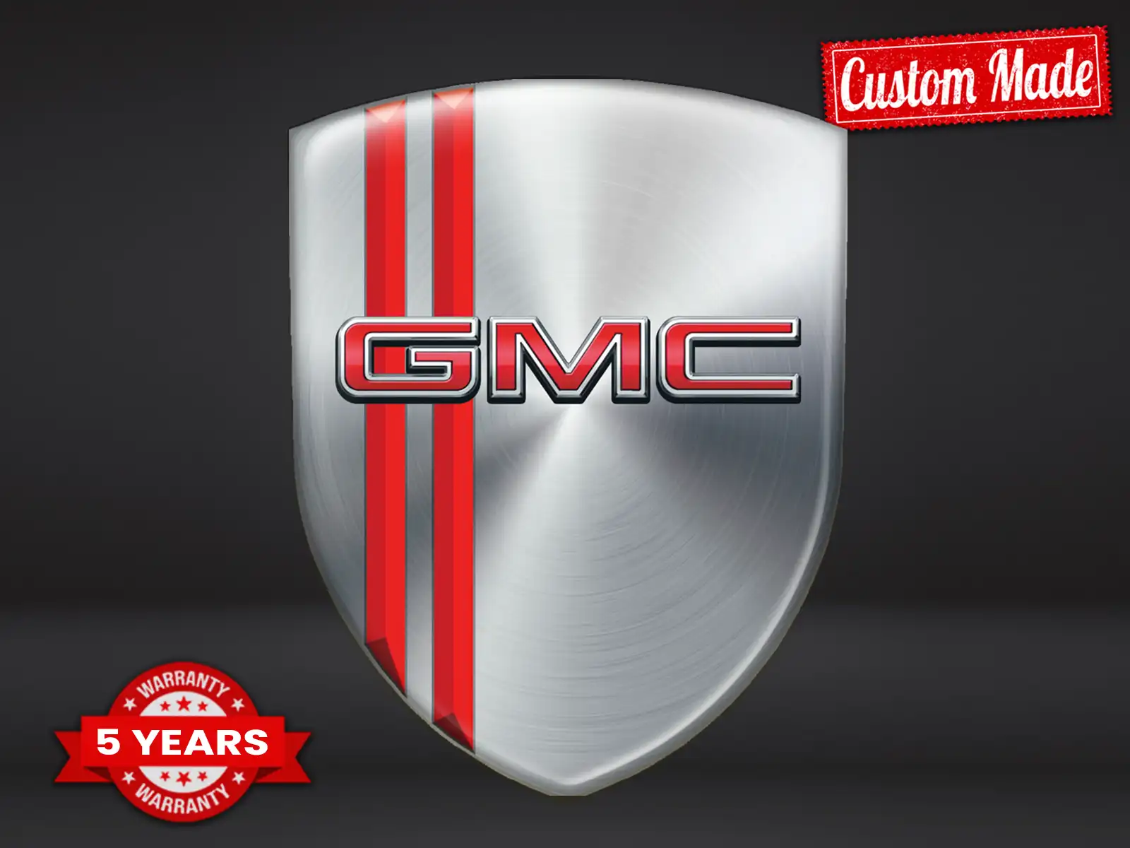 GMC Fensteraufkleber Stilvoll Pro Max Edition Robust